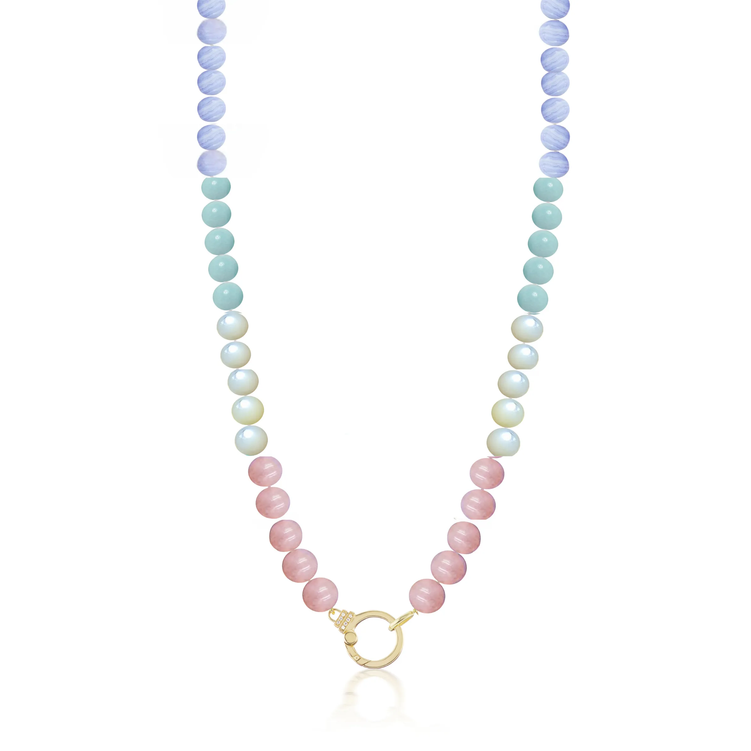 Pastel Beaded Necklace
