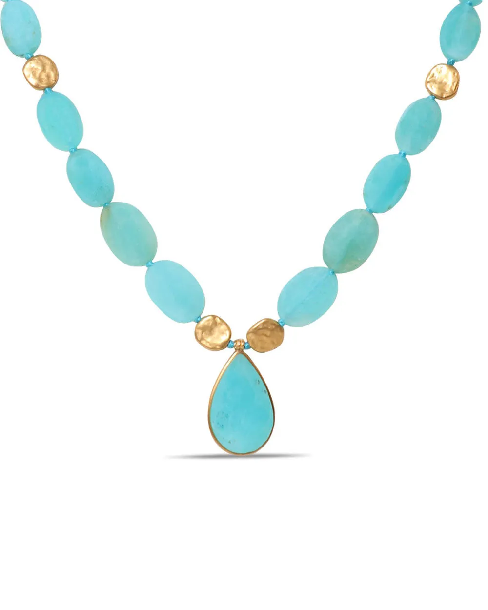 Peruvian Opal Beaded Necklace