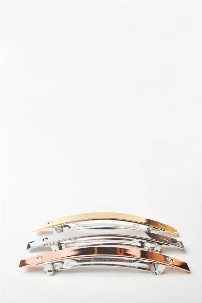 Pink Gold XL Barrette 21