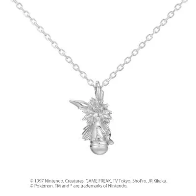 [Pokémon]Jolteon & Pokéball necklace platinium