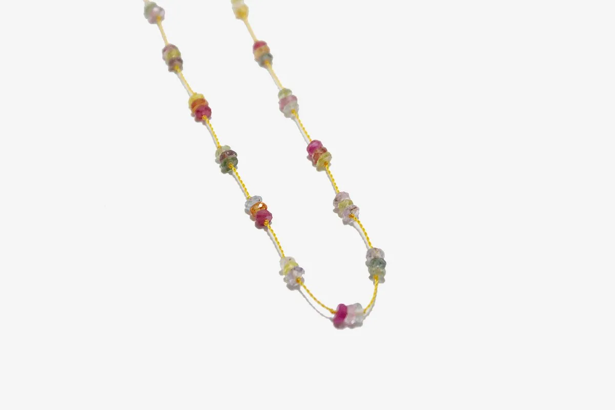Rainbow Sapphire Necklace