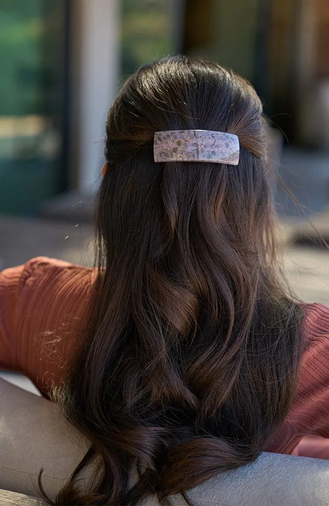 Rectangle Volume Barrette - Victoria