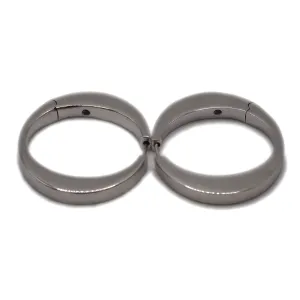 Roberto Coin 18k White Gold Coral Hoop Earrings