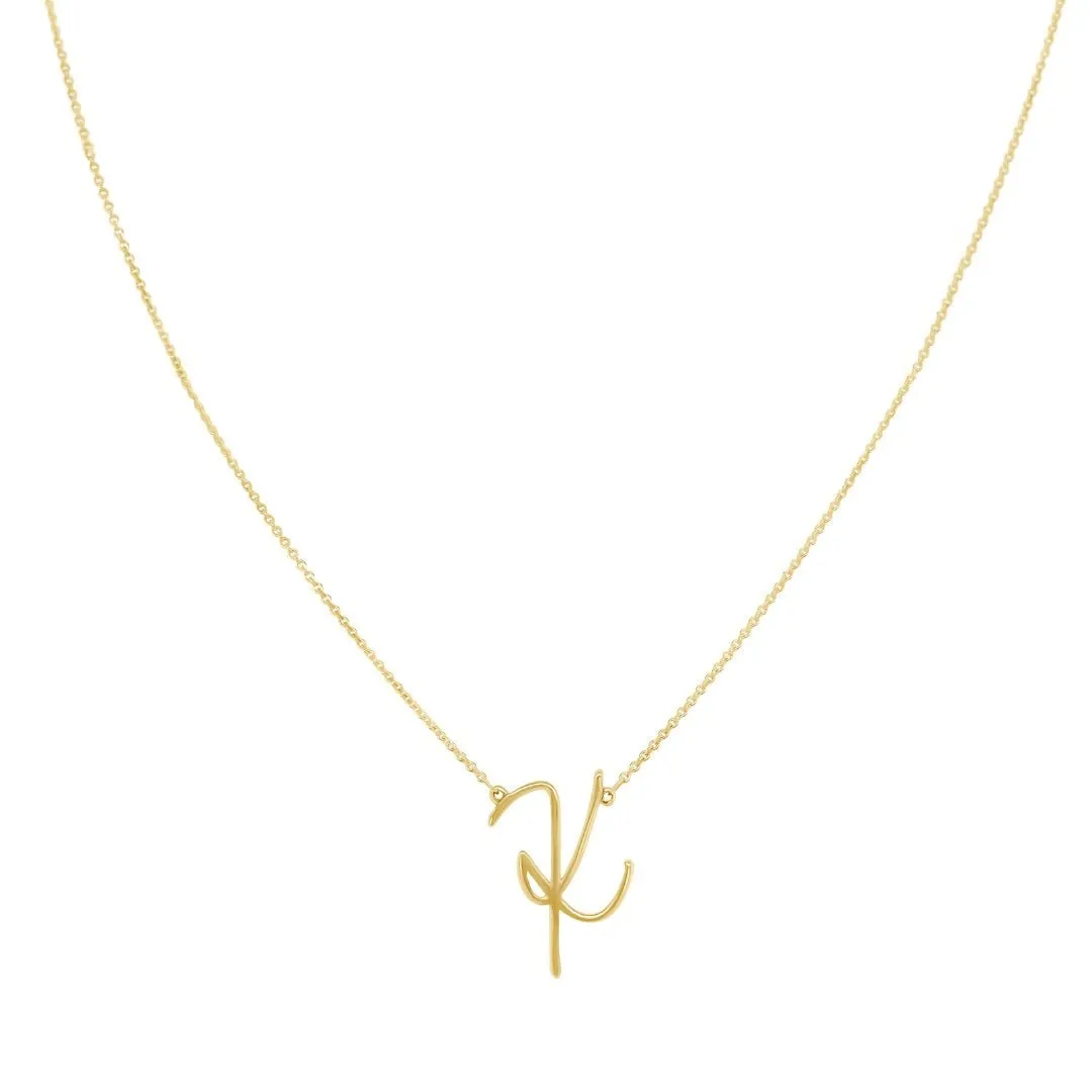 Signature Initial Necklace