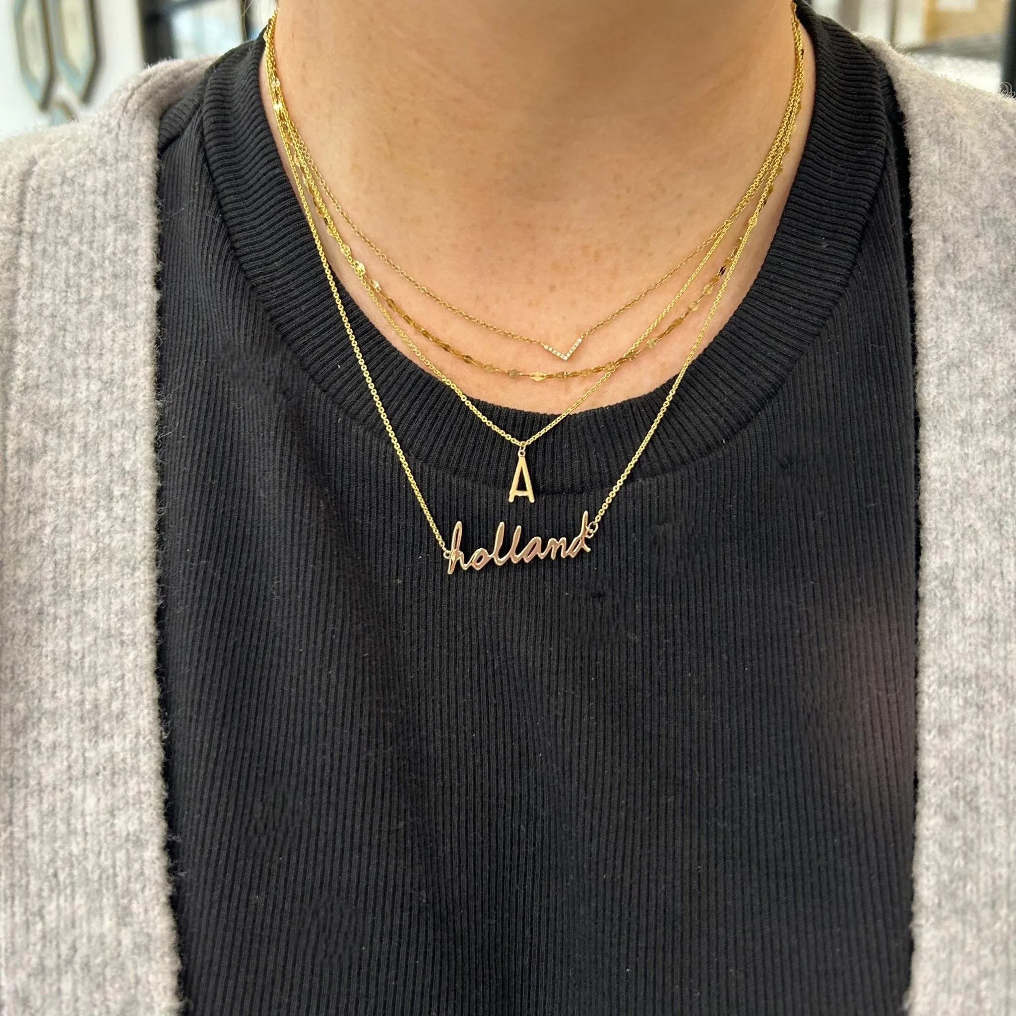 Signature Initial Necklace