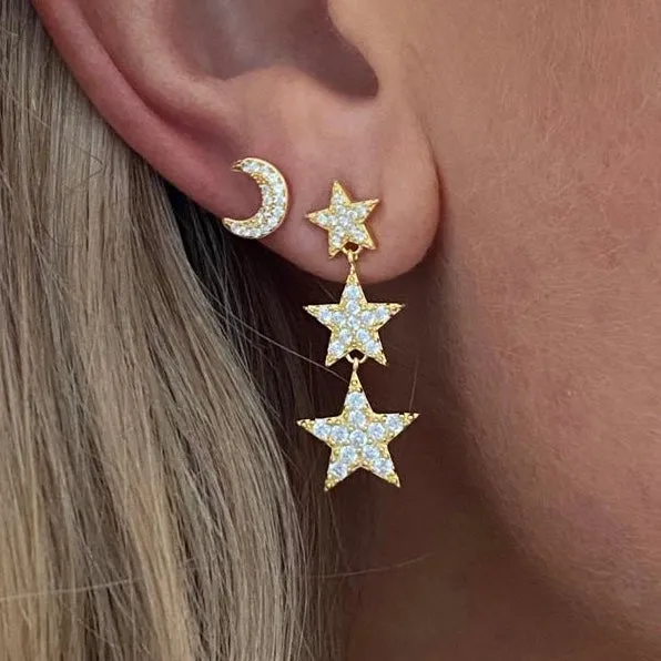 Silver Little Lights Earrings