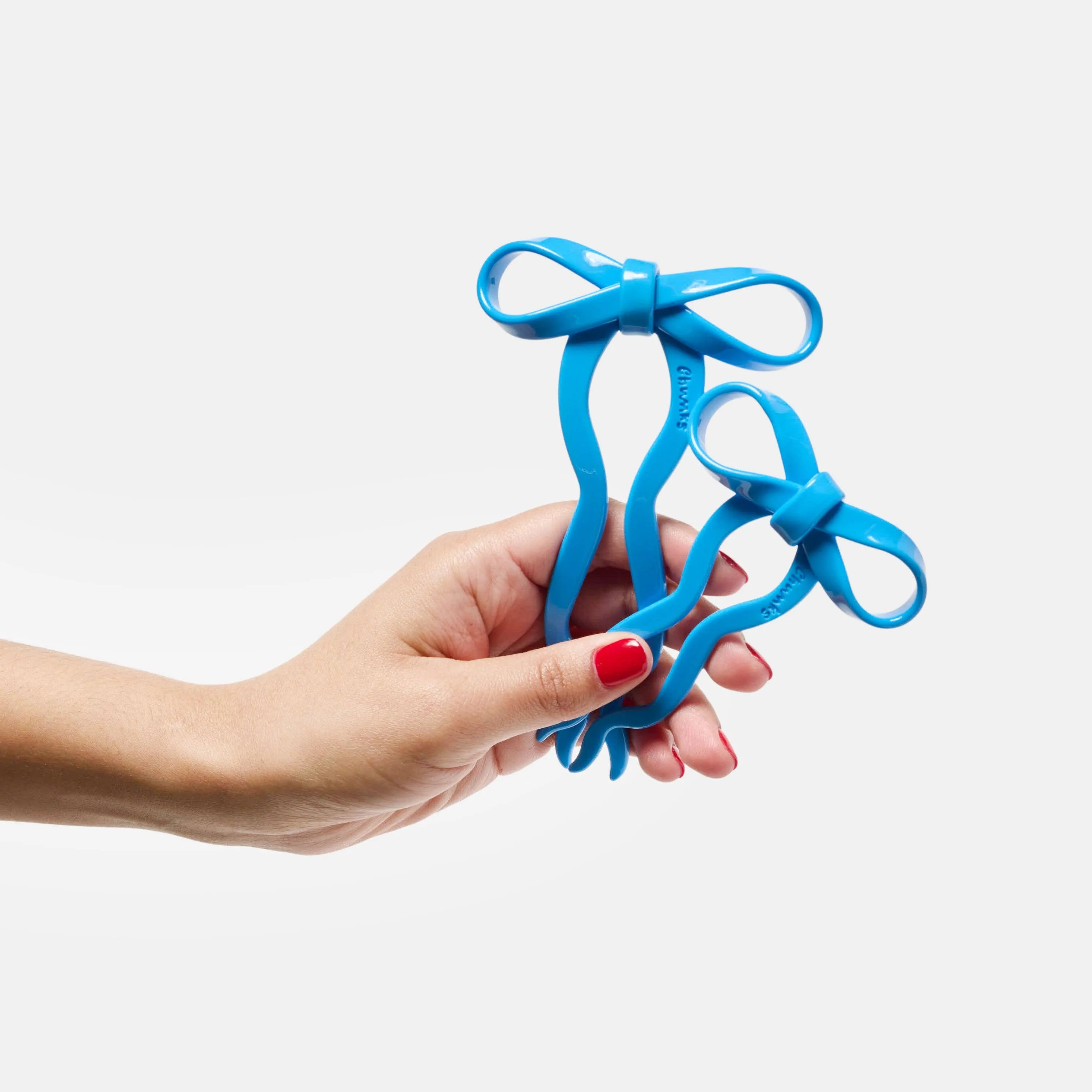 Small Bow Hairpin (Blue)