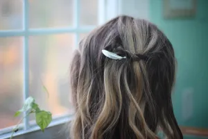Small Feather Barrette