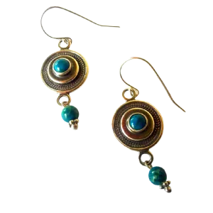 Sterling Silver Earrings for Woman. Delicate Filigree Cornelian / Eilat / Opals / Coral stones Israeli Jewelry Earrings.
