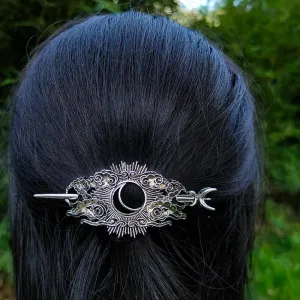 Sun & Moon | Stick Hairpin