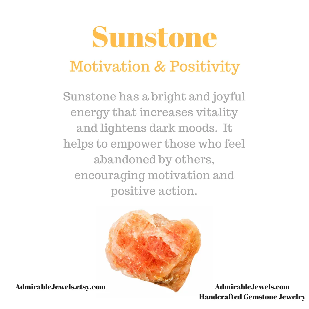 Sunstone Long Dangle Earrings