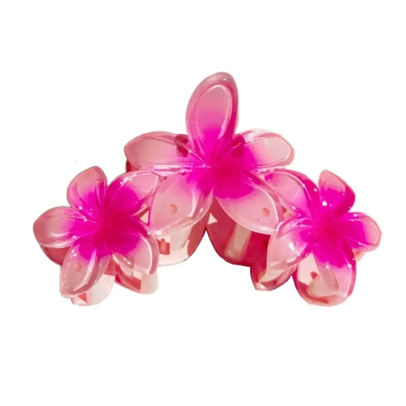 TAVIMART  -  Elegant Plastic Hairpin Fashionable Hairpins Beautiful Flower Hair Pin Claw Hair Clip Accessory for Parties & Weddings