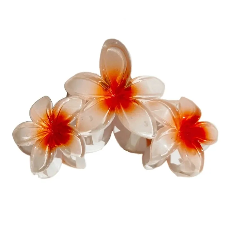 TAVIMART  -  Elegant Plastic Hairpin Fashionable Hairpins Beautiful Flower Hair Pin Claw Hair Clip Accessory for Parties & Weddings