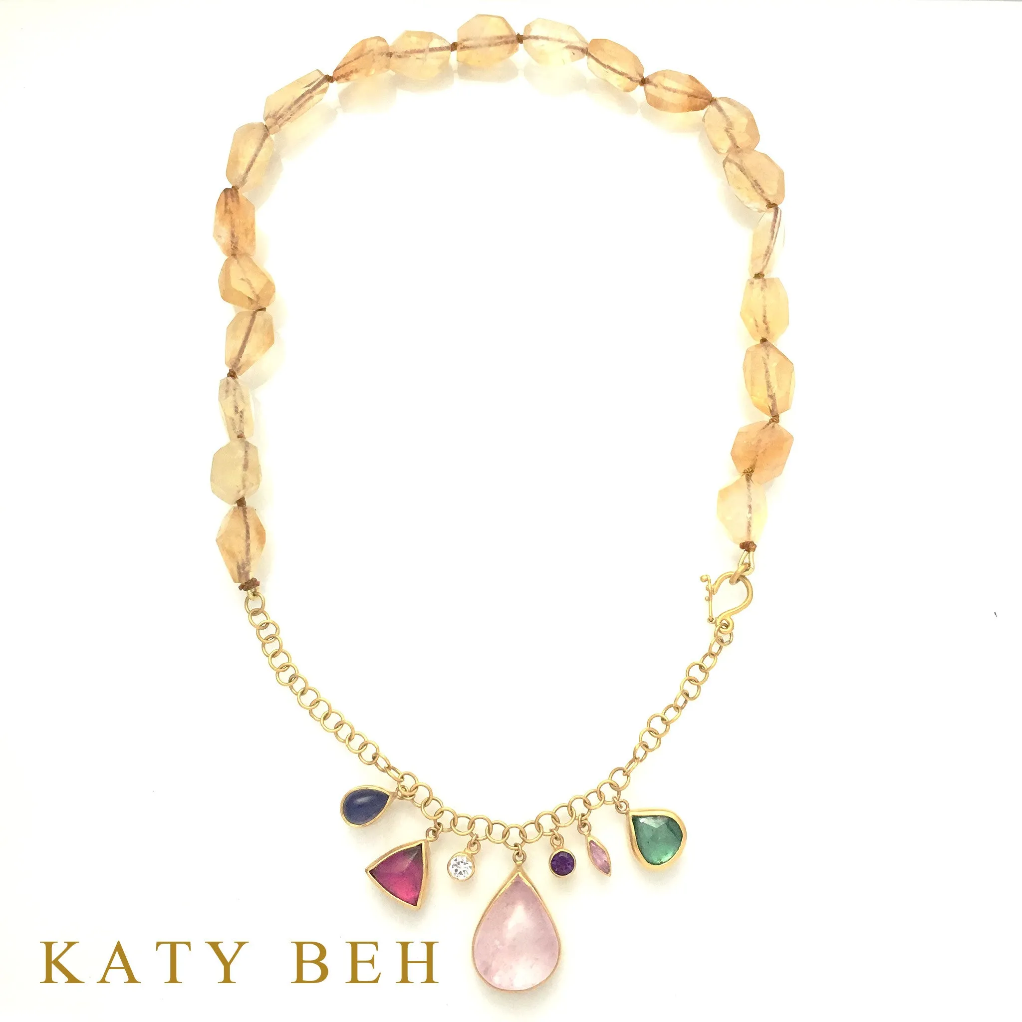 Taylor Fancy Multi Gemstone Necklace