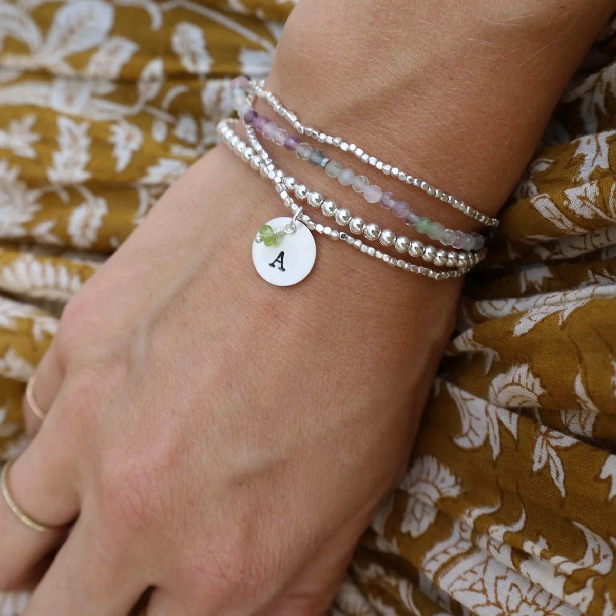Tiny August Birthstone - Peridot