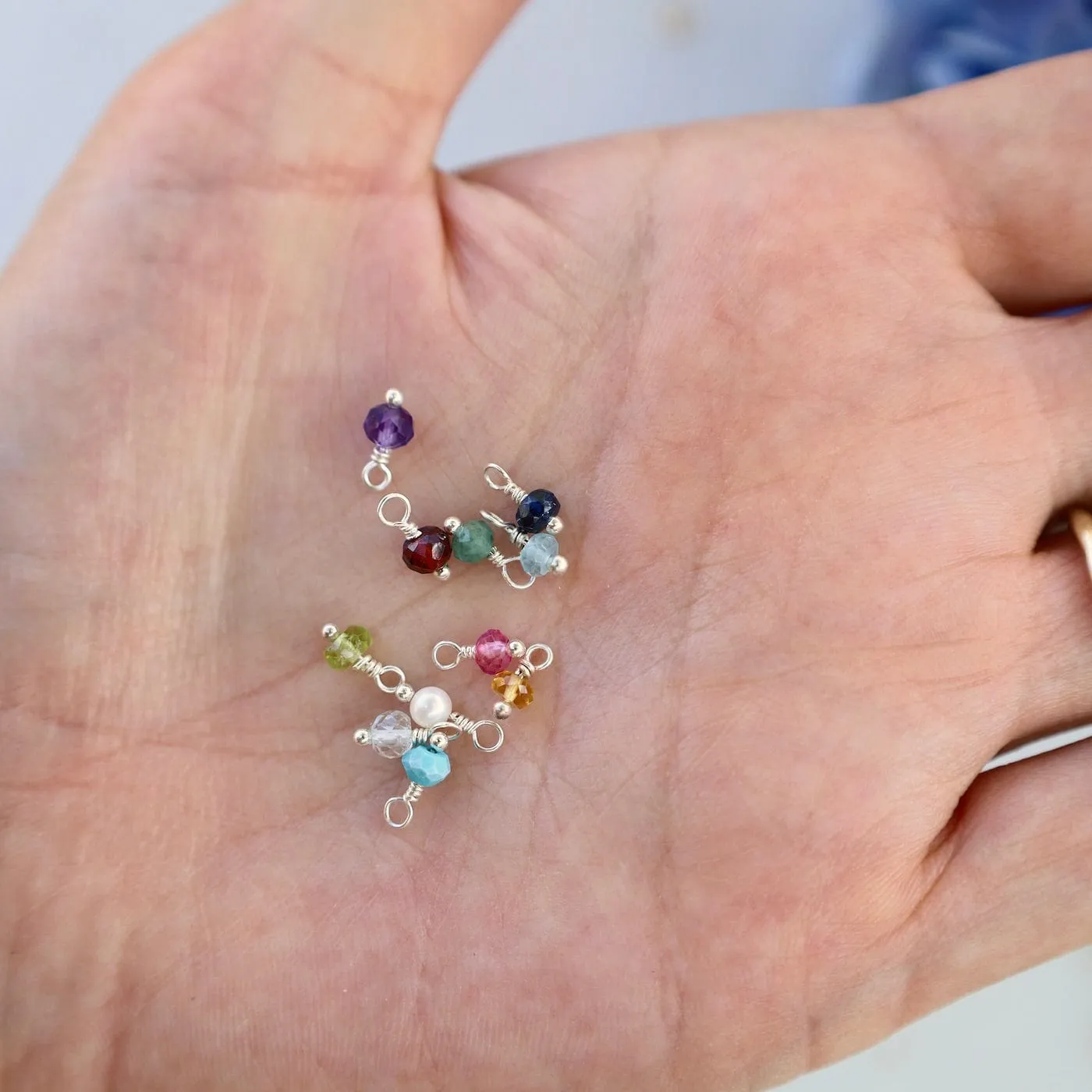 Tiny August Birthstone - Peridot