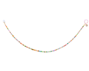 Tiny Joys & Spells   Numbers Necklace on Chantilly Opal Chain