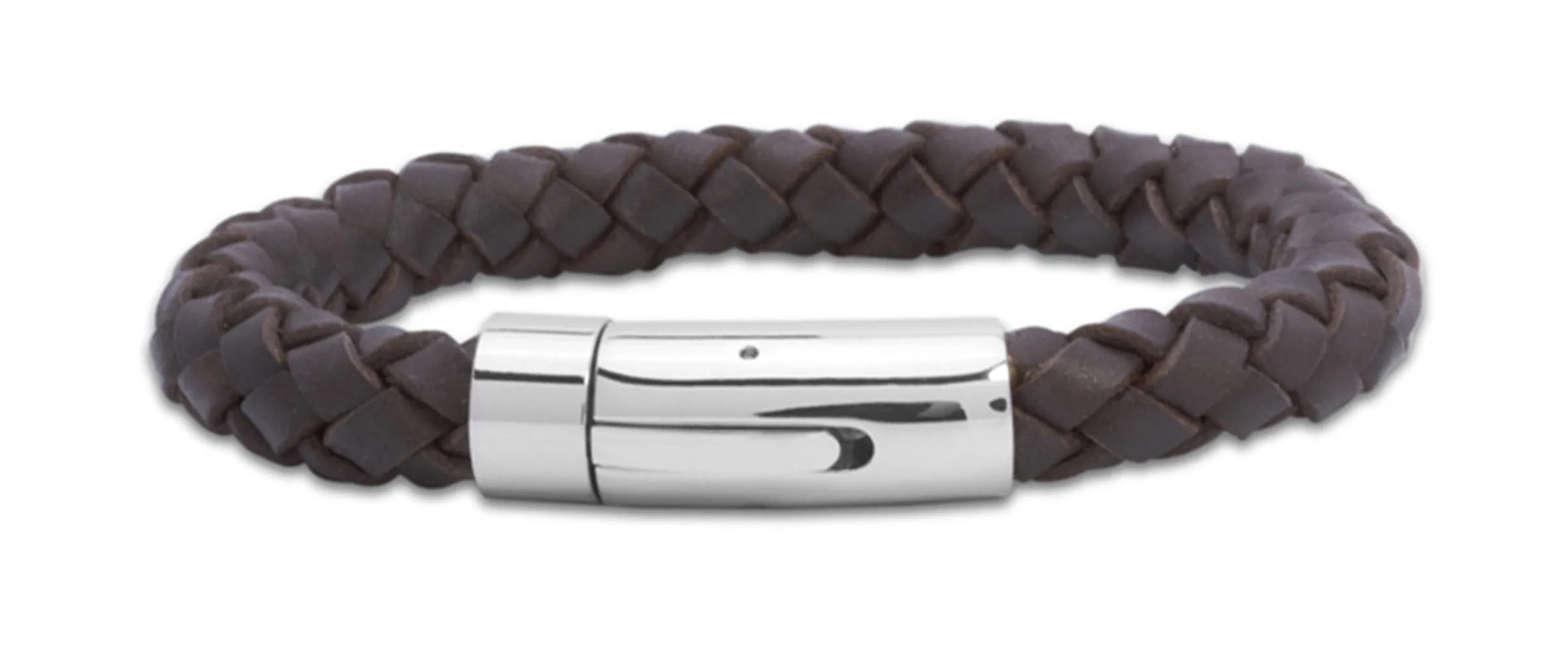 Unique & Co Black Leather Bracelet A49BL