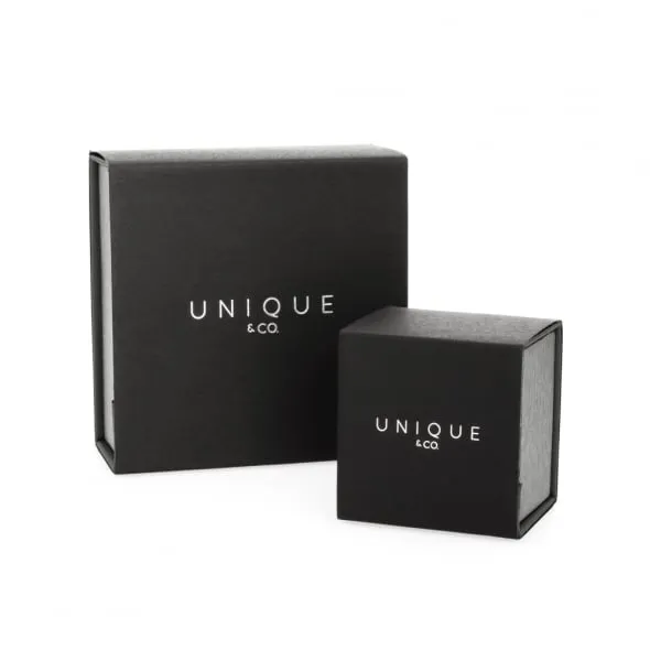 Unique & Co Black Leather Bracelet A65BL