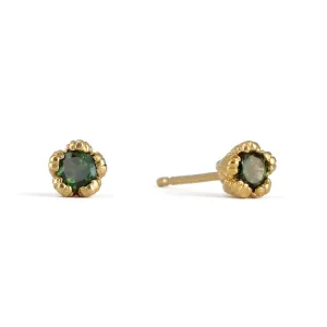 Villa Green Tourmaline Earrings
