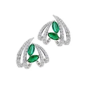 Women's Geometric Zircon Stud Earrings