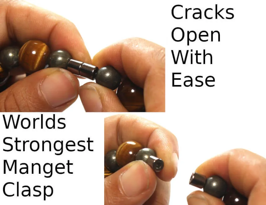 Yellow Tiger Eye & Pyrite Necklace